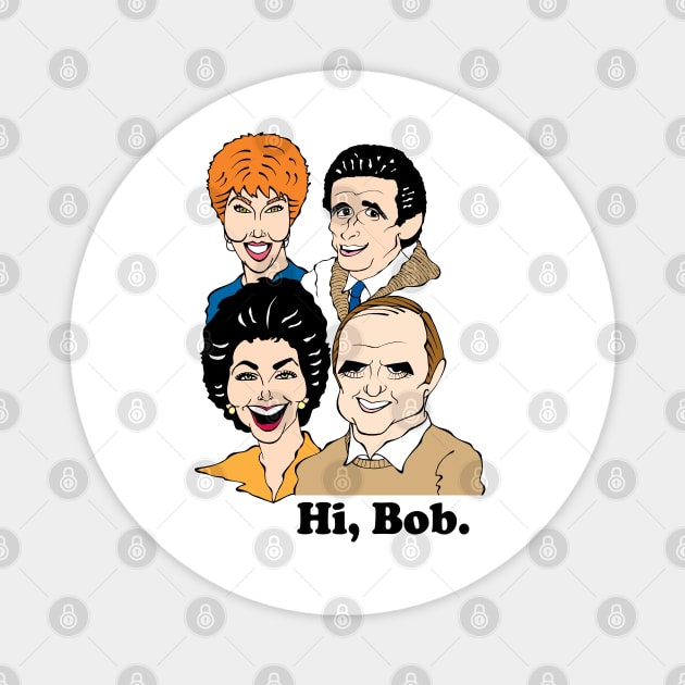 CLASSIC TV SHOW SITCOM 1970s Magnet by cartoonistguy